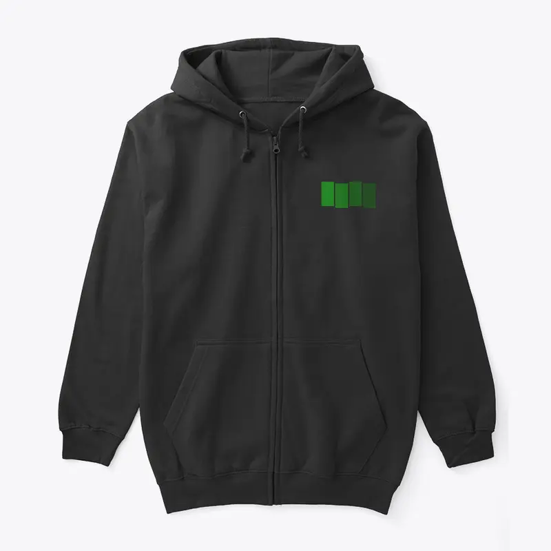 THE AIN'T RIGHTS BAND LOGO ZIP-UP