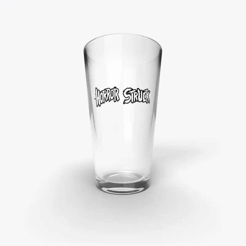 HORROR STRUCK PINT GLASS